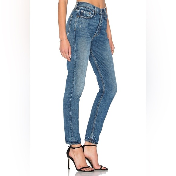 GRLFRND Karolina High Rise Skinny Jeans in Close to You - Picture 2 of 12